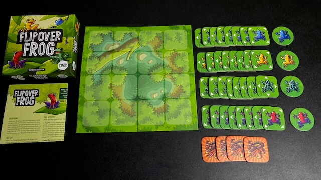 Isi kemasan FLIPOVER FROG